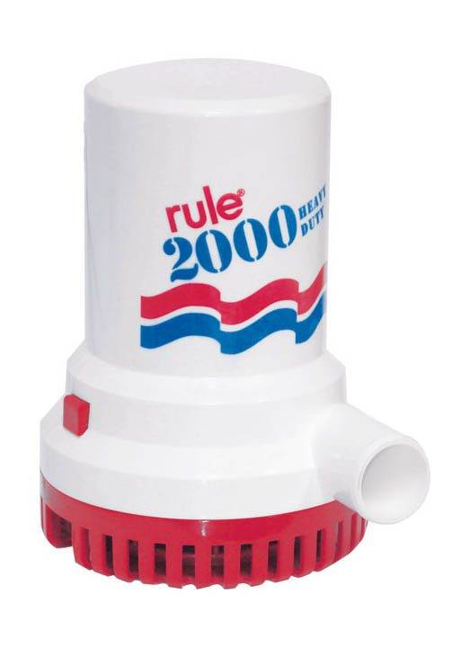 Rule 2000 Dränkbar Länspump 12v/24v i gruppen Pumpar / Länspumpar & Tillbehör / Länspumpar hos Marinsystem (Rule 2000)